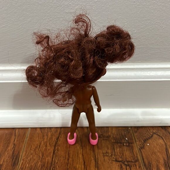 Greenbrier International Fashion 6” Doll with Pink Shoes Brown Hair Brown Eyes - Picture 4 of 9